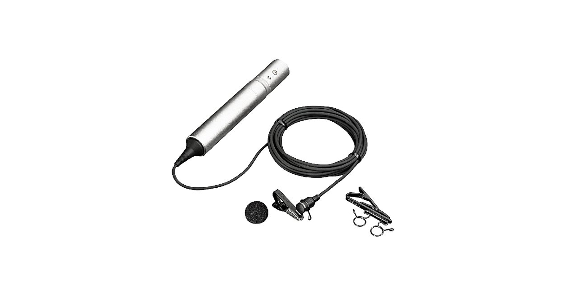 アクセサリー B+COM ONE WIRE MIC UNIT Single Ear Headworn Condenser Vocal Microphone, Black - AX